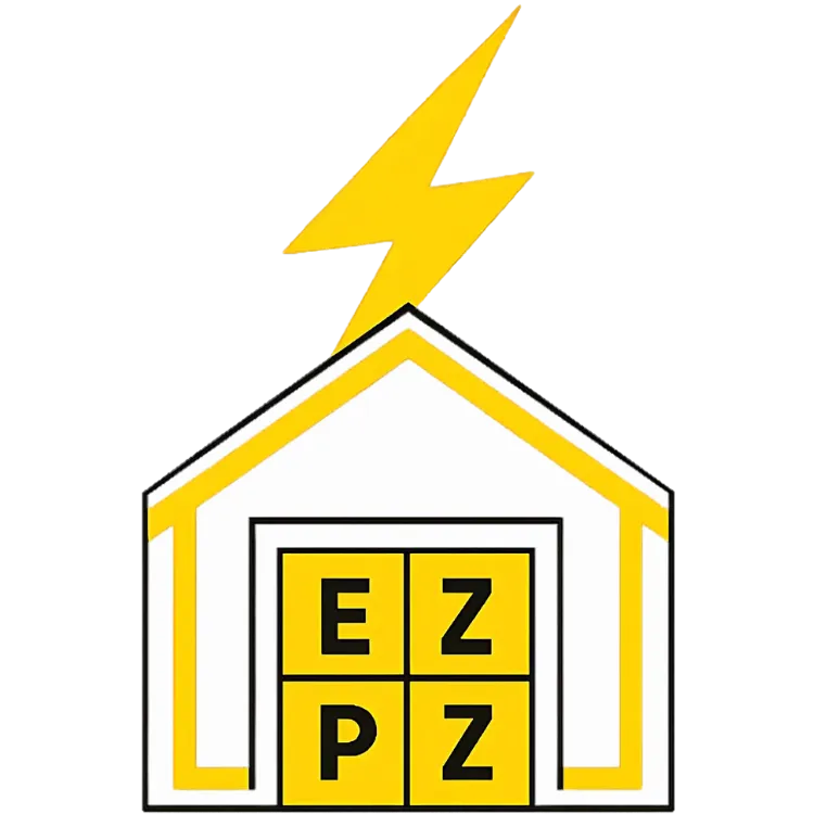 ez pz garage doors logo only